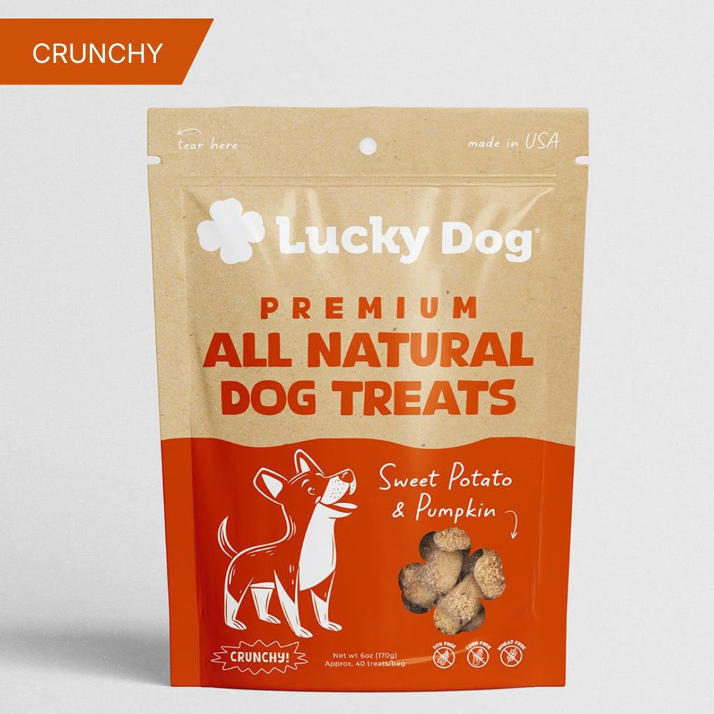 Lucky Dog® Crunchy Sweet Potato & Pumpkin Dog Treats