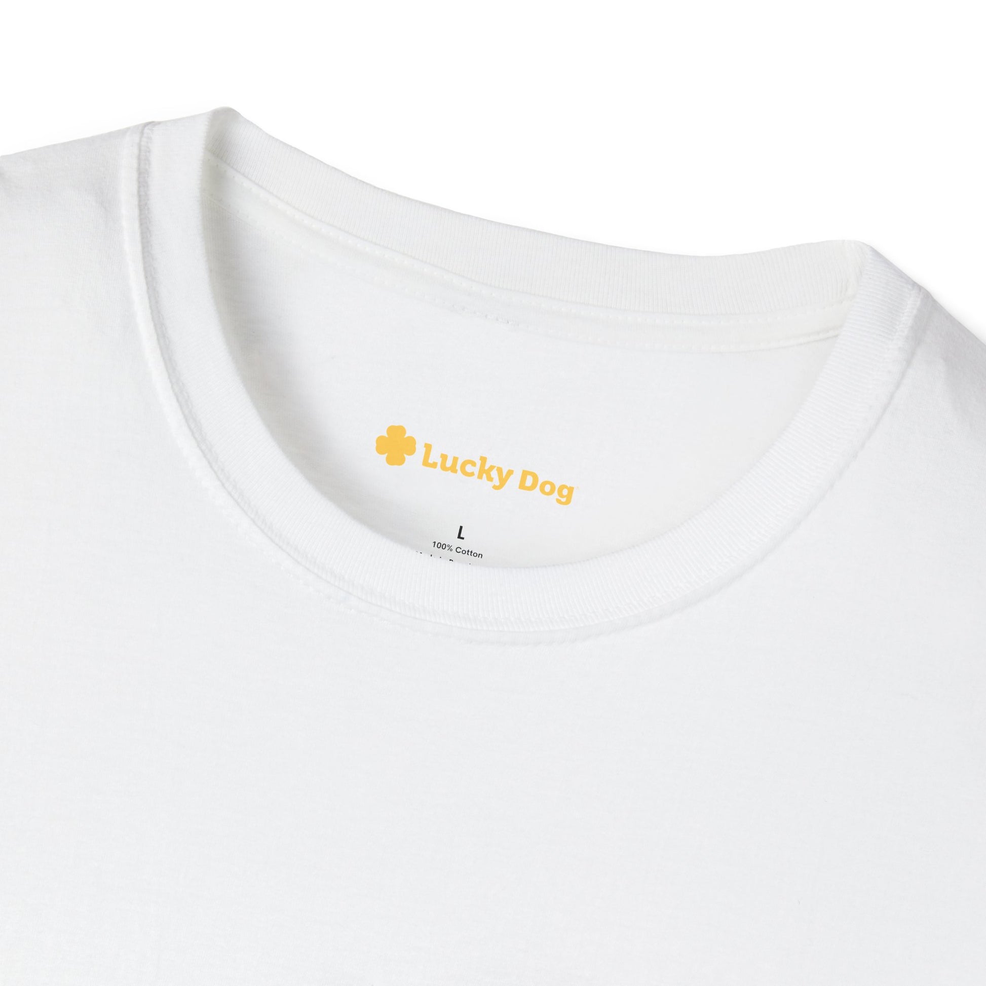 I Love My Lucky Dog Unisex Oversized Boxy Tee