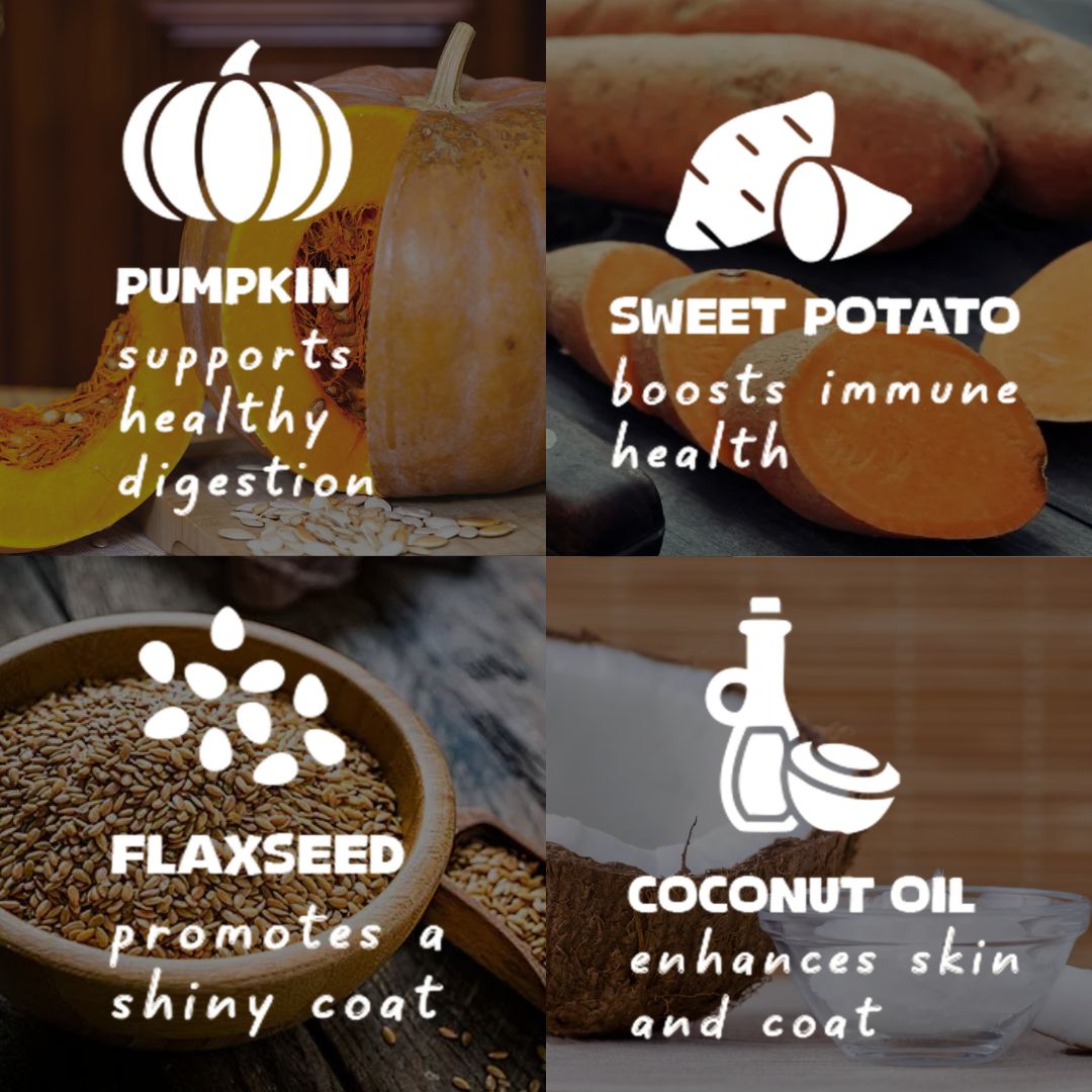 Lucky Dog® Crunchy Sweet Potato & Pumpkin Dog Treats (3-Pack Bundle)