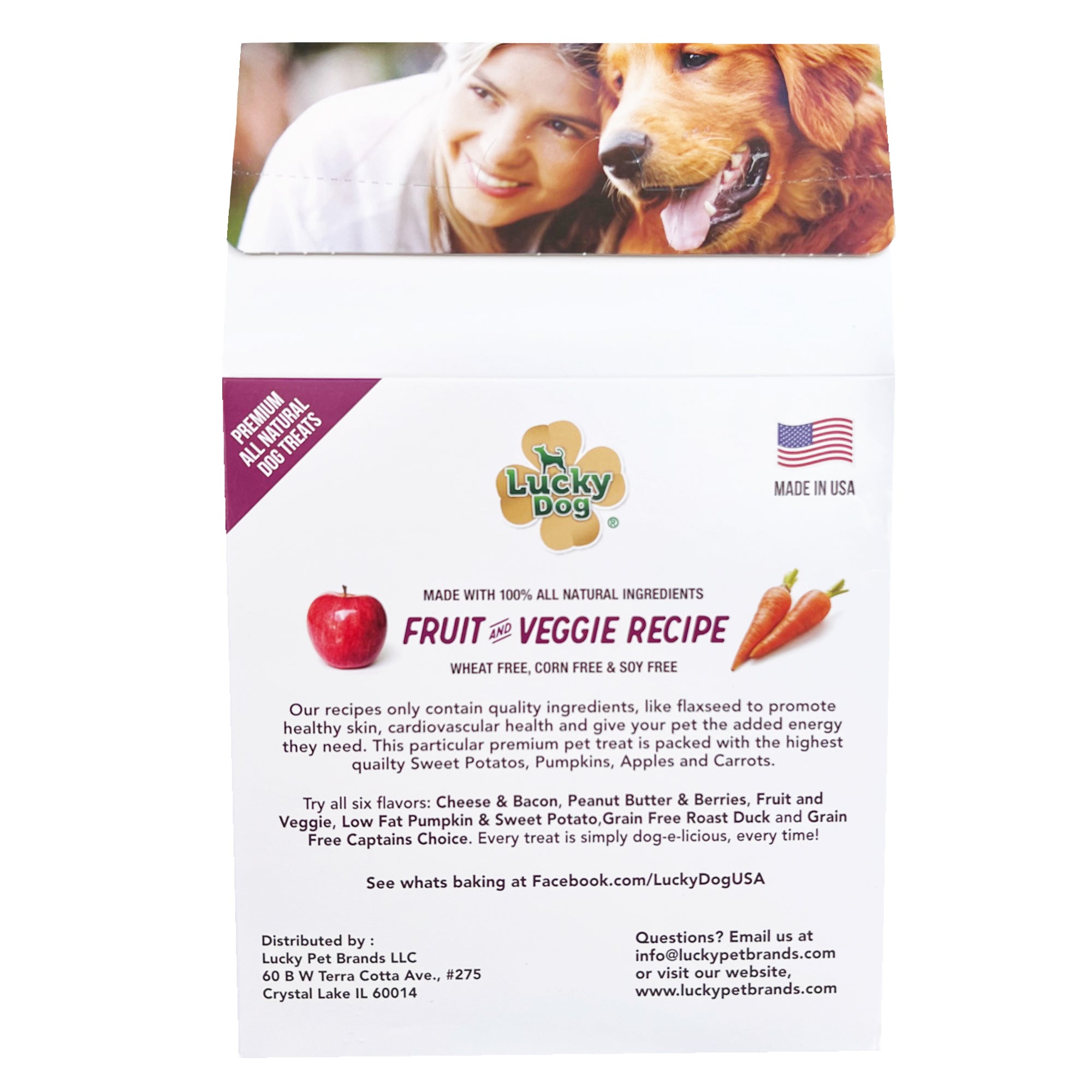 Lucky premium pet food online